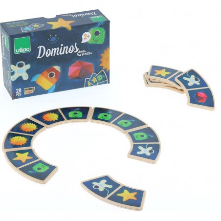 Dominos dans les étoiles - Jeu de société éducatif - Vilac