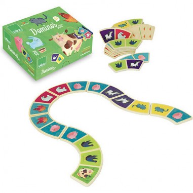 Dominos de la ferme - Jeu de société éducatif - Vilac