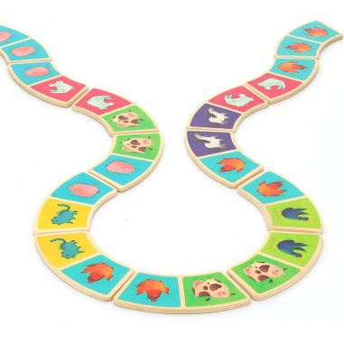 Dominos de la ferme - Jeu de société éducatif - Vilac