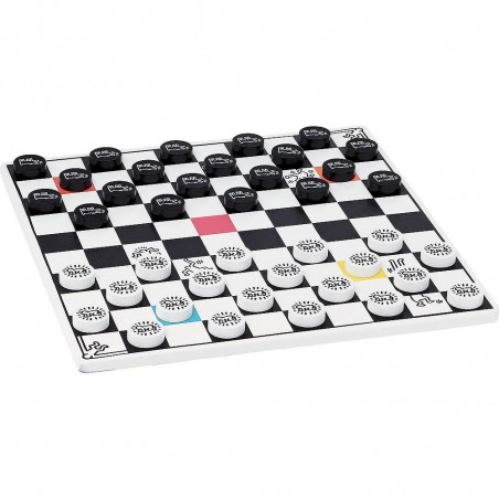 Jeu de dames et backgammon Keith Haring - Vilac