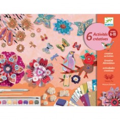 Coffret de loisirs créatifs "Flower Box" - Djeco