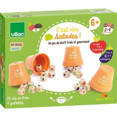 C'est des salades - Jour de récolte - Un jeu - Vilac