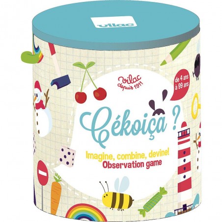Cékoiça, Jeu de société et de rapidité en bois enfant - Vilac