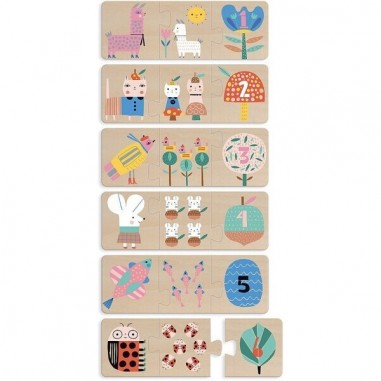 Puzzle Trio Maman-Bébé Suzy Ultman - Vilac