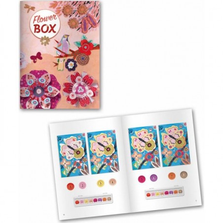Coffret d'activités créatives Djeco - Flower Box