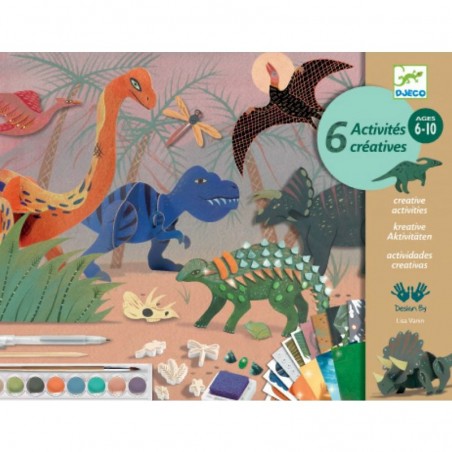 Coffret d'activités créatives Djeco - Dino Box