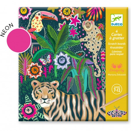 Cartes à gratter Rococo - Djeco