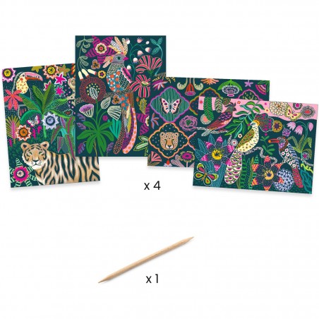 Cartes à gratter Rococo - Djeco