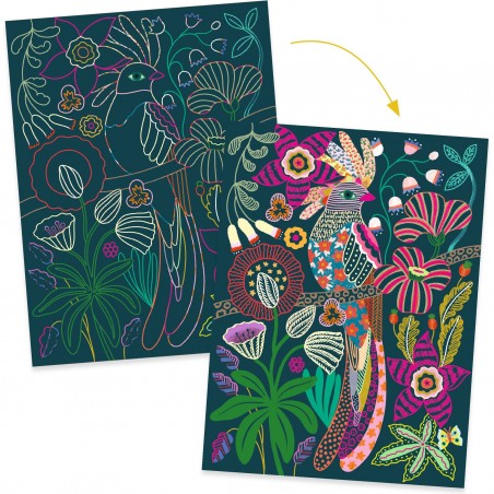 Cartes à gratter Rococo - Djeco