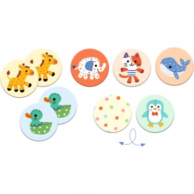 Memo Doudous - Jeu éducatif - Djeco