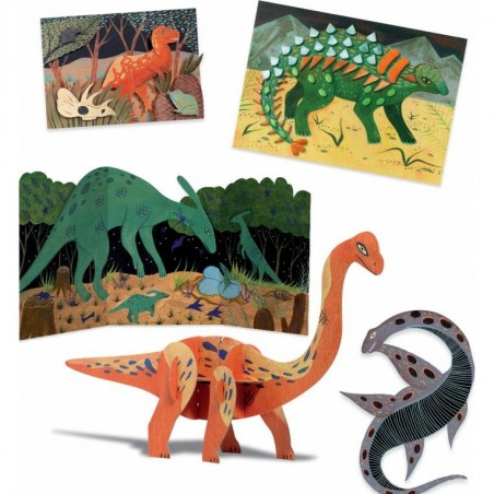 Coffret d'activités créatives Djeco - Dino Box