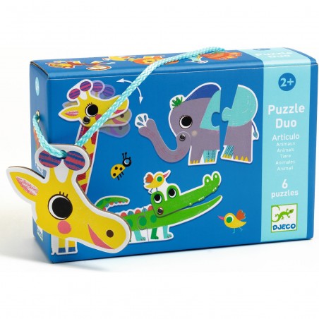 Puzzle Articulo Animaux - Jeu éducatif - Djeco