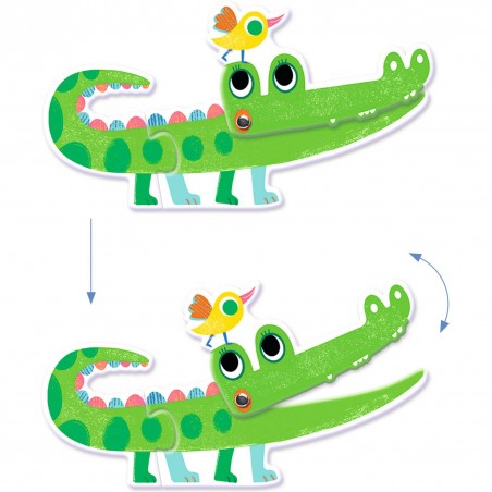 Puzzle Articulo Animaux - Jeu éducatif - Djeco