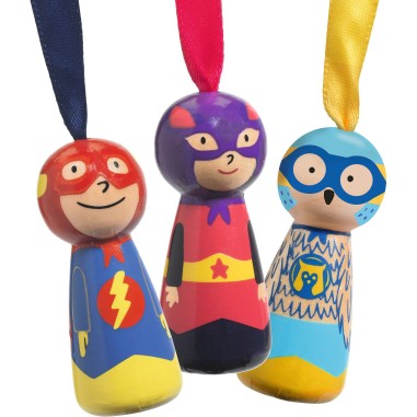 Parachutistes Flying Heroes - Display 12pièces Jeu d'adresse - Djeco