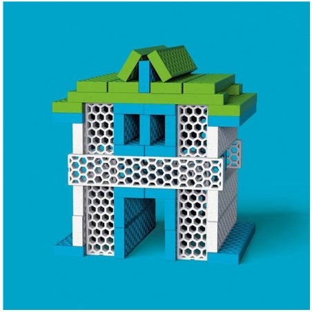 Mini box 40 briques bateau jeu de construction - Bioblo