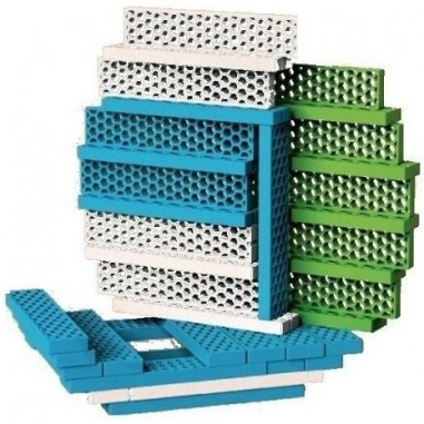 Mini box 40 briques bateau jeu de construction - Bioblo