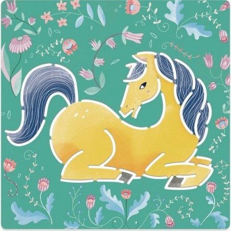 Pochoirs Djeco - Chevaux