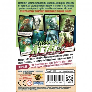 Ze Horror Attack Encore - Jeu de Cartes - Don't Panic Games