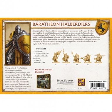 Le Trône de Fer: le Jeu de Figurines - Hallebardiers Barathéon - Jeux de figurines - Cmon
