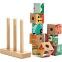 Puzzle de cubes en bois "Puzz Up Sea" - Djeco