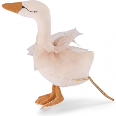 Cygne hochet crème - La petite école de danse - Moulin Roty