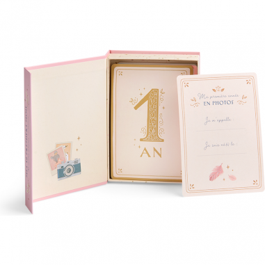 Cartes Mes 12 premiers mois - 30 cartes - La petite école de danse - Moulin Roty