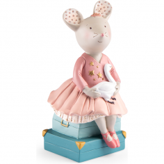 Tirelire souris - La petite école de danse - Moulin Roty 2