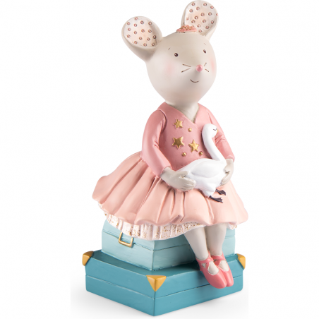 Tirelire souris - La petite école de danse - Moulin Roty