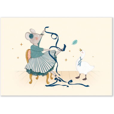 Set de 3 affiches - La petite école de danse - Moulin Roty