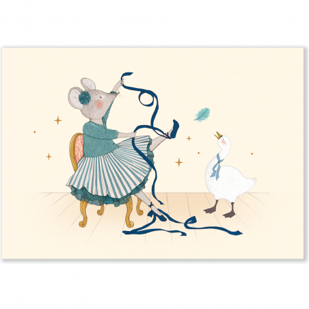Set de 3 affiches - La petite école de danse - Moulin Roty