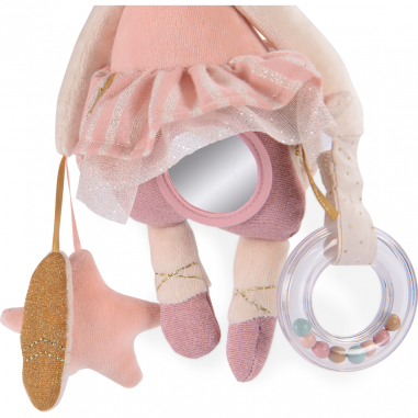 Peluche d'activités à suspendre Souris - La petite école de danse - Moulin Roty