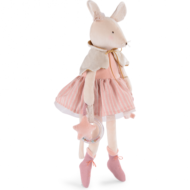 Grande peluche d'activités Souris - La petite école de danse - Moulin Roty