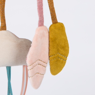 Grande peluche d'activités Spirale - La petite école de danse - Moulin Roty