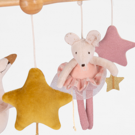 Mobile musical croisillon - La petite école de danse - Moulin Roty