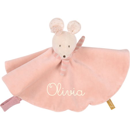 Doudou souris rose - Moulin Roty