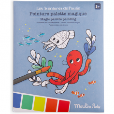 Peinture palette magique - Les Aventures de Paulie - Moulin Roty