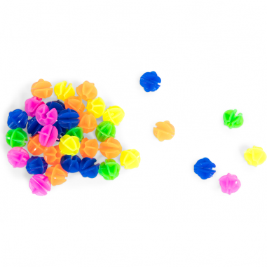 Perles rondes pour rayons de vélo - Aujourd'hui c'est mercredi - Moulin Roty