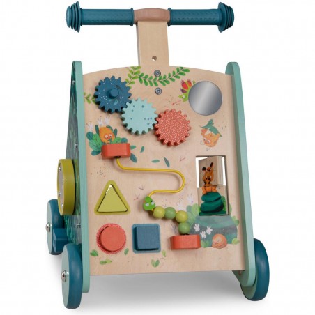 Chariot de marche d'activités Dans la jungle - Moulin Roty