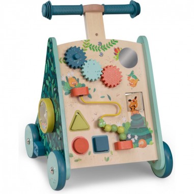 Chariot de marche d'activités Dans la jungle - Moulin Roty