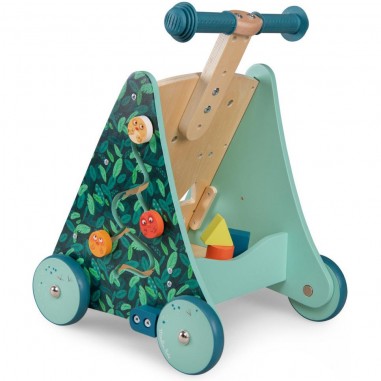 Chariot de marche d'activités Dans la jungle - Moulin Roty