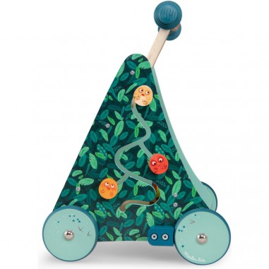 Chariot de marche d'activités Dans la jungle - Moulin Roty