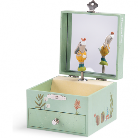 Boîte à musique coffret - Trois petits lapins - Trois petits lapins - Moulin Roty
