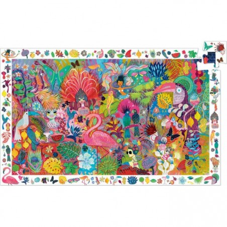 Puzzle Djeco 200 pièces - Le Carnaval de Rio
