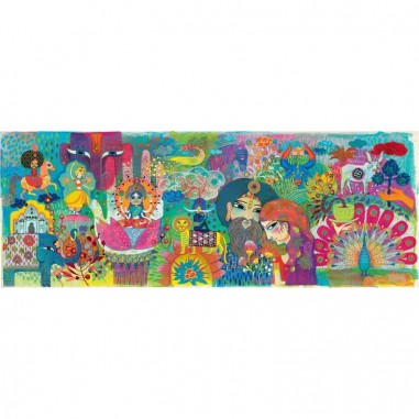 Puzzle Magic India 1000 pièces - Djeco