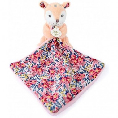 Boh'Aime - Faon Pantin avec doudou - Doudou Et Compagnie