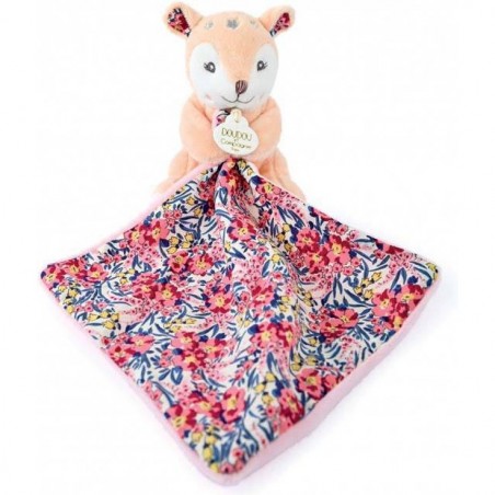 Boh'Aime - Faon Pantin avec doudou - Doudou Et Compagnie