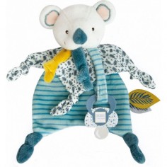 Doudou Yoca le Koala avec attache sucette - Doudou Et Compagnie