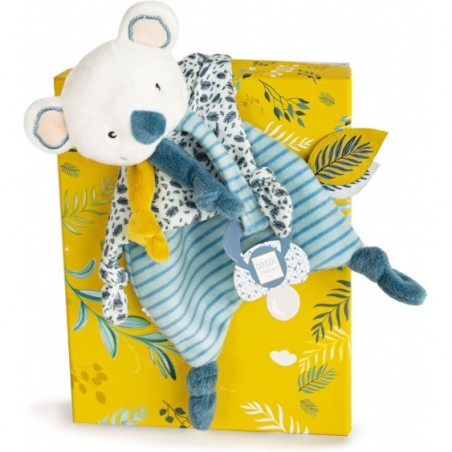 Doudou Yoca le Koala avec attache sucette - Doudou Et Compagnie
