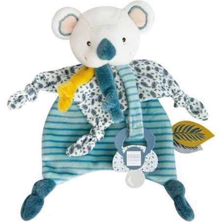 Doudou Yoca le Koala avec attache sucette - Doudou Et Compagnie