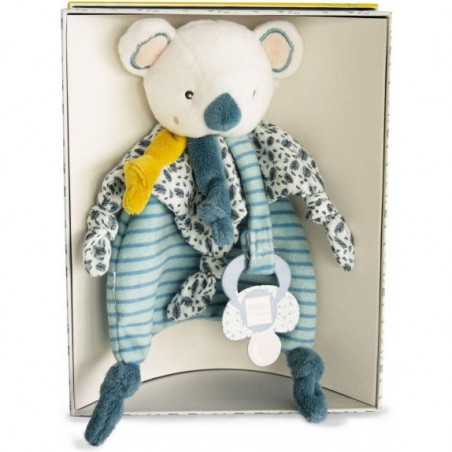 Doudou Yoca le Koala avec attache sucette - Doudou Et Compagnie